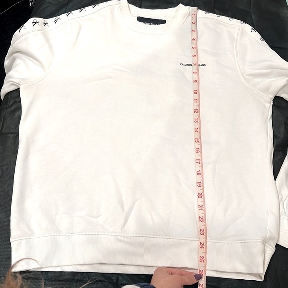 🔥Calvin Klein White Men's Sweatshirt 🔥 - Picture 6 of 7
